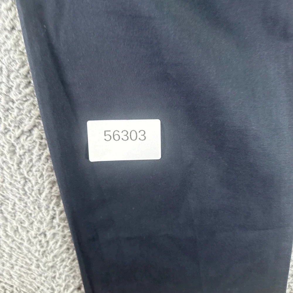 Old Navy Built-In Flex Pant Mens 36x30 Blue Cotton Chino Straight Slim Business